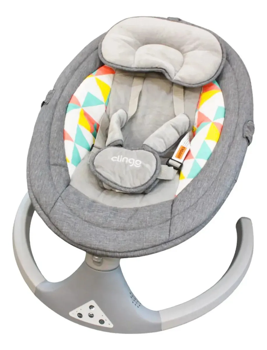 Cadeira de Descanso Balanço Elétrica Bebê Clingo Automatica