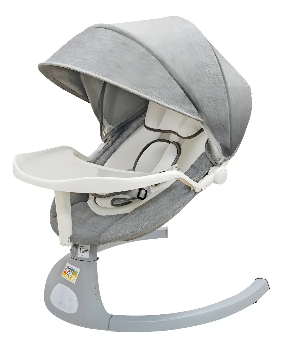 Baby Style Cadeirinha de Balanço cinza liso
